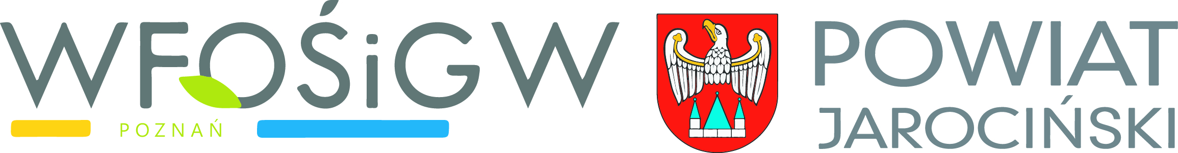 logo WFOŚiGW i Powiatu Jarocińskiego
