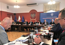 Spotkanie z ministrem Mariuszem Błaszczakiem ws usuwania skutków nawałnic