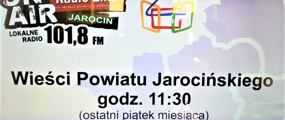 Audycja radiowa Wieści Powiatu Jarocińskiego