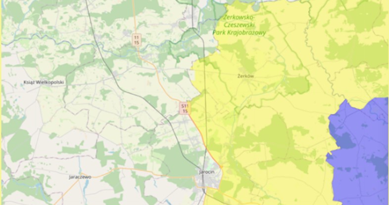 Powiat Jarociński w żółtej strefie ASF