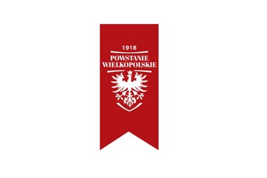 Flaga Powstania Wielkopolskiego.
